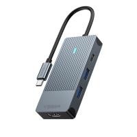 Veger Port Hub 4-in-1 USB-C to 2x USB3.0 HDMI and PD รุ่น VH-H02