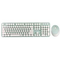ราคา เมาส์และคีย์บอร์ดไร้สาย MOFii Wireless Mouse + Keyboard Sweet Green (6950125747141)