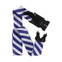 ราคา สายรัดกระเป๋าเดินทาง TECHPRO Luggage Suitcase Straps TSA Lock with Weighing Function - Blue stripe (8851330375243)