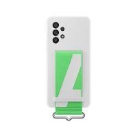 ราคา เคส Samsung Galaxy A53 Silicone Cover with Strap White (8806094237665)