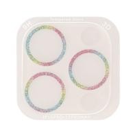ราคา ฟิล์มกันเลนส์ TECHPRO Camera Full Lens iPhone 15 Pro/15 Pro Max Rainbow (8857844466064)