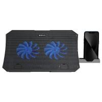 ราคา พัดลมระบายความร้อน Signo LED Gaming Cooling Pad SPENCER CP-511 Black (6762209451871)