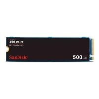 ราคา การ์ดเอสเอสดี SanDisk 500GB PLUS SSD M.2 R2400MB/W1500MB (SDSSDA3N-500G-G26) (619659208264)