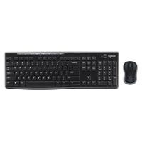 ราคา เมาส์และคีย์บอร์ดไร้สาย Logitech Wireless Mouse + Keyboard MK270r Black (TH/EN) (097855105585)