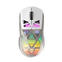 ราคา เมาส์เกมมิ่ง Onikuma Gaming Mouse Chouko Tri-Mode Wireless White (6972470564051)