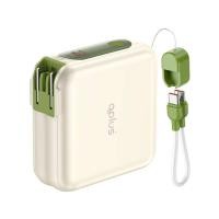 ราคา พาวเวอร์แบงค์ QPLUS 15000 mAh LED Display with 2-in-1 Cable (W1501C) Green (8856847279206)