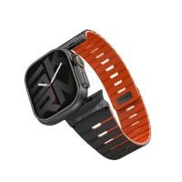ราคา Skinarma สาย Apple Watch Strap Series 6,7,8,9,10,Ultra (42/44/45/49mm) Gemini Magnetic-Sienna (8886461247473)