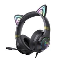 ราคา หูฟังเกมมิ่ง Onikuma Gaming Headphone X30 3.5mm RGB Black (6972470562149)