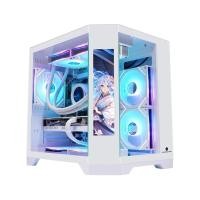 ราคา เคสคอมพิวเตอร์ WJCOOLMAN Dreamer LCD Mini M-ATX White (689176514568)