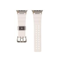 ราคา Blue Box สาย Apple Watch Strap Series SE/S4/S5/S6/S7/S8/S9/S10/S11/Ultra (42(S10 not compatible)/44/45/46/49MM) VENTURE Arctic White (8858888429282)