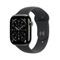 ราคา Apple Watch Series 11 GPS + Cellular 42mm Slate Titanium Case with Black Sport Band - S/M (195950471526)