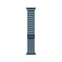 ราคา Apple Watch 49mm Light Blue Alpine Loop - Medium - Black Titanium Finish (195950649505)
