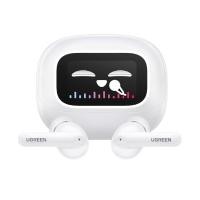 ราคา หูฟัง UGREEN TWS HiTune T6 Magic Active Noise-Cancelling Dual Device Connection White (55137) (6941876251377)