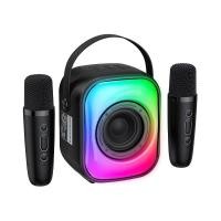 ราคา Onikuma Karaoke RGB Speaker with Mic ลำโพงคาราโอเกะไร้สาย + ไมโครโฟนไร้สาย 2 อัน รุ่น L7