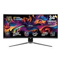 ราคา จอมอนิเตอร์ MSI MPG 341CQPX Gaming Monitor (QD-OLED 2K 240Hz G-Sync Compatible) (4711377215589)