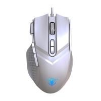 ราคา เมาส์เกมมิ่ง Jedel Gaming Mouse GM800 8D Wired RGB White (6978669850548)
