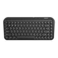 ราคา คีย์บอร์ดไร้สาย Acer Wireless & Bluetooth LW1800 Black (3523601206222)