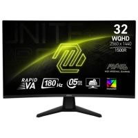 ราคา จอมอนิเตอร์ MSI MAG 32CQ6F Gaming Monitor (Rapid VA 2K 180Hz 0.5ms Curved 1500R) (4711377220842)