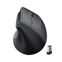 ราคา เมาส์ไร้สาย UGREEN Vertical 65042 Black (6941876260423)