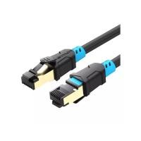 ราคา สายแลน Vention LAN Cat6A SSTP Patch Cord Cable 10M. Black (6922794729391)