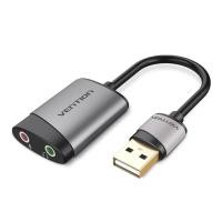 ราคา ตัวแปลง Vention USB External Sound Card 0.15M (6922794739895)