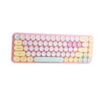 ราคา คีย์บอร์ดไร้สาย MOFii Bluetooth Brownie Pink Lemon (6950125750998)