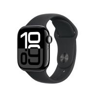 ราคา Apple Watch Series 10 GPS 42mm Jet Black Aluminium Case with Black Sport Band - S/M (195949568039)