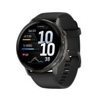 ราคา สมาร์ทวอทช์ Garmin Venu 4 (45mm) Black with Slate and Black (753759368036)