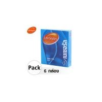 ราคา Lifestyles Natural ถุงยางอนามัย 49 มม. (6 กล่อง)