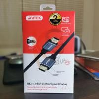 ราคา Unitek สาย HDMI V2.1 Full Ultra HD 8K/60Hz (Support PS5 4K/120Hz) 1.5M / 2M / 3M C139W 3m (413)