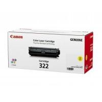 ราคา Canon Cartridge-322Y ตลับหมึกโทนเนอร์ สีเหลือง ของแท้ Yellow Original Toner Cartridge (1057)