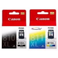 ราคา Canon PG-810XL + CL-811XL ตลับหมึกอิงค์เจ็ท สีดำ และ สี 1 set ของแท้ (2161)