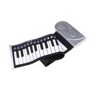 ราคา Roll Up Piano เปียโนไฟฟ้า พกพา-พับได้ (119B) (350)