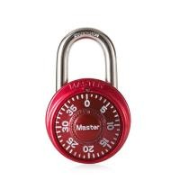 ราคา กุญแจรหัส แบบหมุน MasterLock (หนา 6mm) สีแดง (x1ชิ้น) (2510)