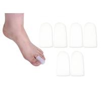 ราคา ปลอกซิลิโคนสวมนิ้วเท้าปลายปิด(ยกเว้นนิ้วโป้ง) (x3คู่) (432)