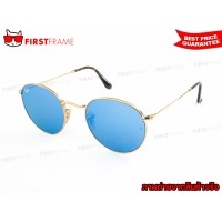 ราคา RayBan RB3447N 001/9O ROUND FLAT LENSES