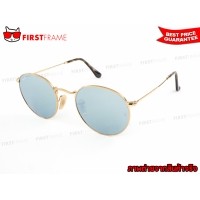 ราคา RayBan RB3447N 001/30 ROUND FLAT LENSES