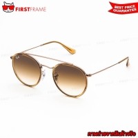ราคา RayBan RB3647N 9070/51 ROUND DOUBLE BRIDGE