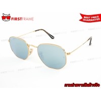 ราคา RayBan RB3548N 001/30 HEXAGONAL FLAT LENSES