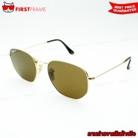 ราคา RayBan RB3548N 001/57 HEXAGONAL FLAT LENSES