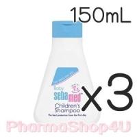 ราคา (ซื้อ3 ราคาพิเศษ) Sebamed Baby Children&apos;s Shampoo 150mL pH 5.5 แชมพูสำหรับเด็ก สูตรอ่อนโยน ปราศจากสารสบู่ ไม่ระคายเคืองตา ทำความสะอาดอย่างอ่อนโยน (2249)