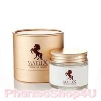 ราคา ***หมด*** MaeuX Horse Oil Cream มายูเอ็กซ์ ครีมน้ำมันม้าทองคำ ขนาดบรรจุ 70 ml. ช่วยฟื้นฟูบำรุงผิวที่หย่อนคล้อย ลดปัญหาสีผิวหมองคล้ำ ลดการอักเสบของสิว และสิวอุดตัน สามารถใช้ได้กับผิวทุกประเภท (3385)