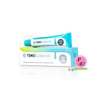 ราคา TOMEI Clindai Gel 5g โทเมอิ คลินไดเจล แต้มสิวในรูปแบบเจล ใช้สําหรับลดอาการสิวอักเสบ ฆ่าเชื้อแบคทีเรีย P.acnes ที่เป็นสาเหตุหลักของสิว (3503)