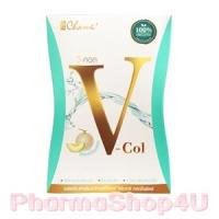 ราคา V-Col by Chame' บรรจุ 7 ซอง วี-คอล บาย ชาเม่ ดีท็อกซ์ ไฟเบอร์ คลอโรฟิลล์ ผลิตภัณฑ์เสริมอาหารดีท็อกซ์ไฟเบอร์ คลอโรฟิลล์ หอมกลิ่นเมล่อนญี่ปุ่น (3945)