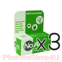 ราคา (ซื้อ3 ราคาพิเศษ) NoAL Anti Allergy Powder หยุดภูมิแพ้ด้วยการป้องกัน สเปรย์ป้องกันโรคจมูกอักเสบจากภูมิแพ้ (7215)