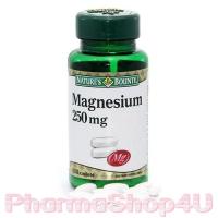 ราคา Nature&apos;s Bounty Magnesium 250 mg บรรจุ 100 เม็ด เนเจอร์ส เบาวน์ตี้ แมกนีเซียม ส่งเสริมการทำงานระบบประสาท บรรเทาอาการไมเกรน ซึมเศร้า เครียด (9354)