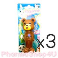 ราคา (ซื้อ3 ราคาพิเศษ) (คละลาย) Bounce up Tooth Brush แปรงสีฟันเด็กรุ่นเบ๊าว์อัพ การ์ตูนรุ่นใหม่ กดปุ่มเพื่อการ์ตูนลายต่างๆ เด้งออกมาได้ (9485)