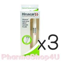ราคา (ซื้อ3 ราคาพิเศษ) Hiruscar Anti Acne Spot Cover Fluid 1mL ฮีรูสการ์ แอนตี้ แอคเน่ ปกปิด พร้อมดูแลสิว ในขั้นตอนเดียว ผลิตภัณฑ์ปกปิดริ้วรอยบนใบหน้า (9505)
