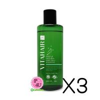 ราคา (ซื้อ3 ราคาพิเศษ) Vitara VITAHAIR GENTLE NATURAL HAIR FALL SHAMPOO 250 mL. Vitara ไวทาร่า แชมพูสมุนไพรทางการแพทย์ สำหรับผมบาง หลุดร่วงง่าย (12566)