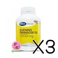 ราคา (ซื้อ3 ราคาพิเศษ) MEGA We Care Evening Primrose Oil EPO 100เม็ด ผิวพรรณนุ่มนวล ชุ่มชื้น ไม่แห้งกร้าน ลดอาการก่อนมีประจำเดือน(PMS) (999)